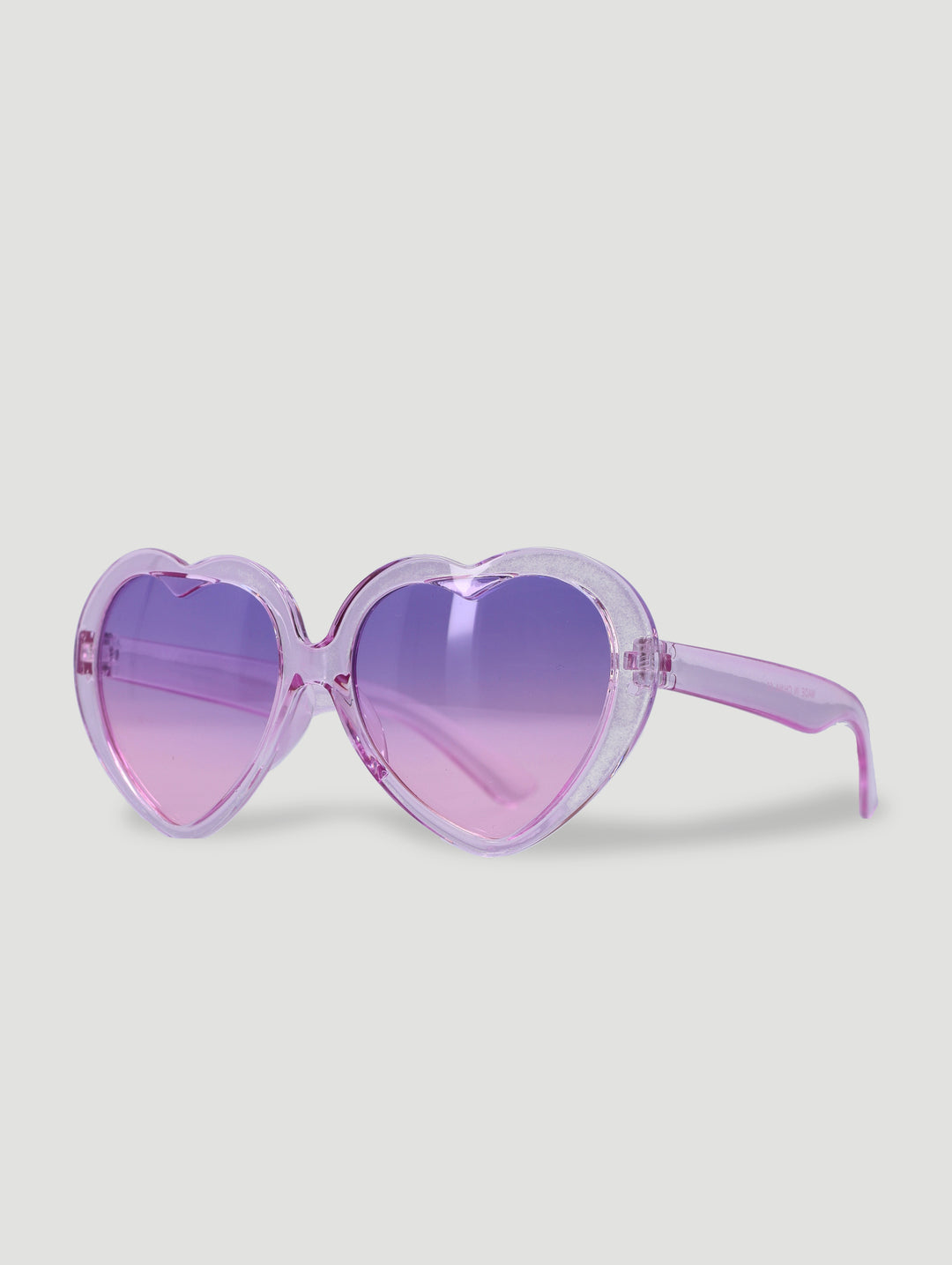 Pre-Girls Heart Shaped Glasses - Purple