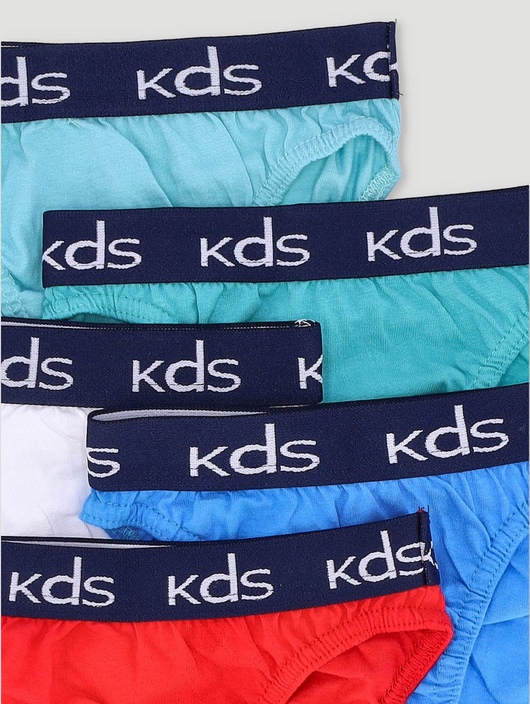 Pre-Boys 5 Pack Plain Brief