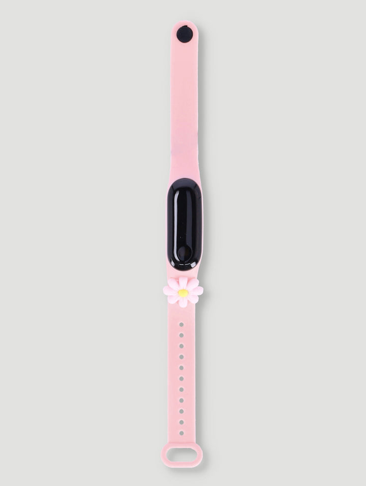 Pre-Girls Flower LED Watch - Pink