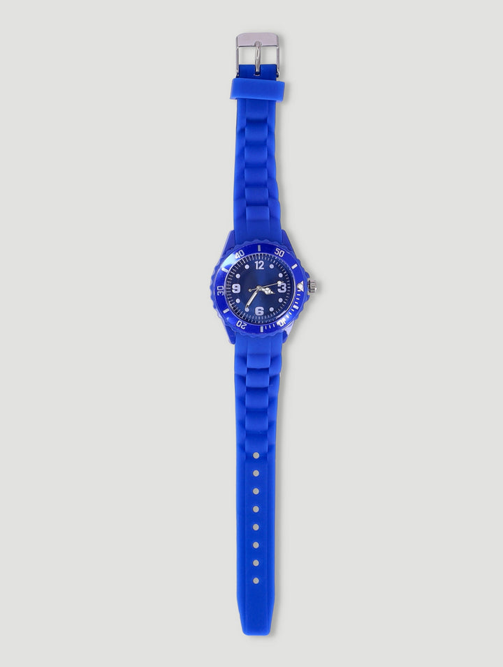Pre-Boys Round Analogue Watch - Blue