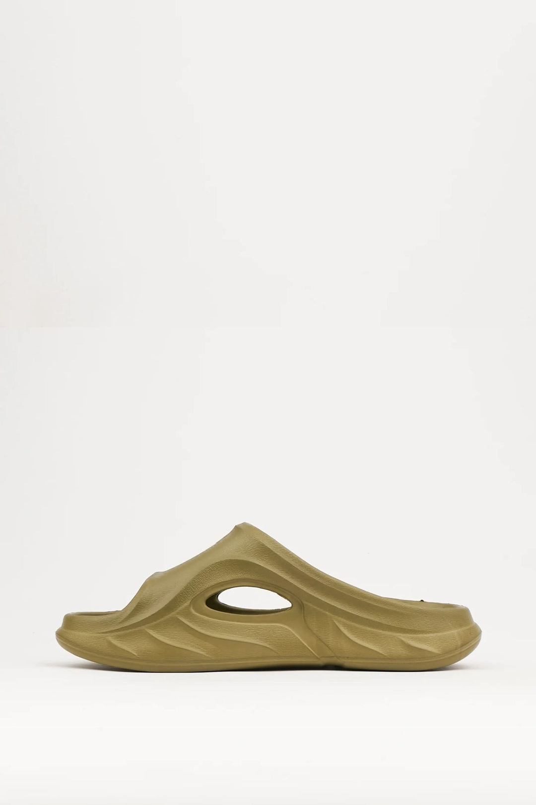 Renegade Molded Slip On Mules - Olive