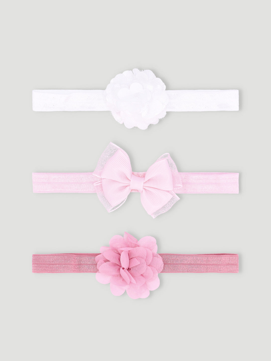 Girls Butterfly Headband Pack - White