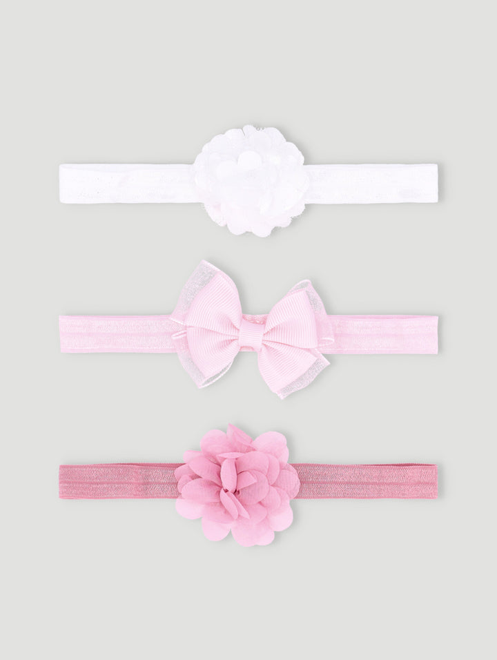 Girls Butterfly Headband Pack - White