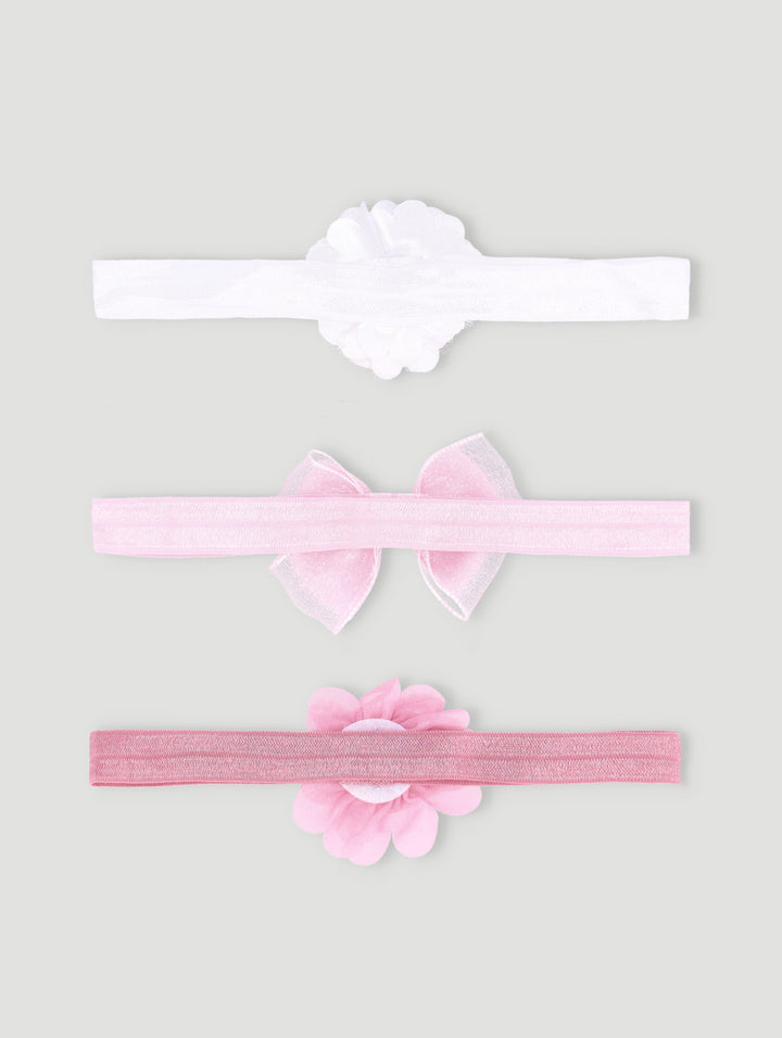 Girls Butterfly Headband Pack - White