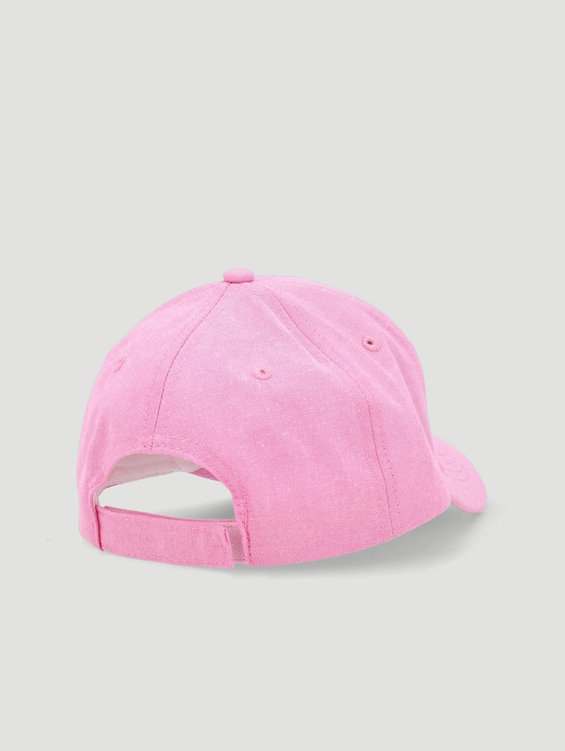 Pre-Girls Heart Sequins Cap - Pink