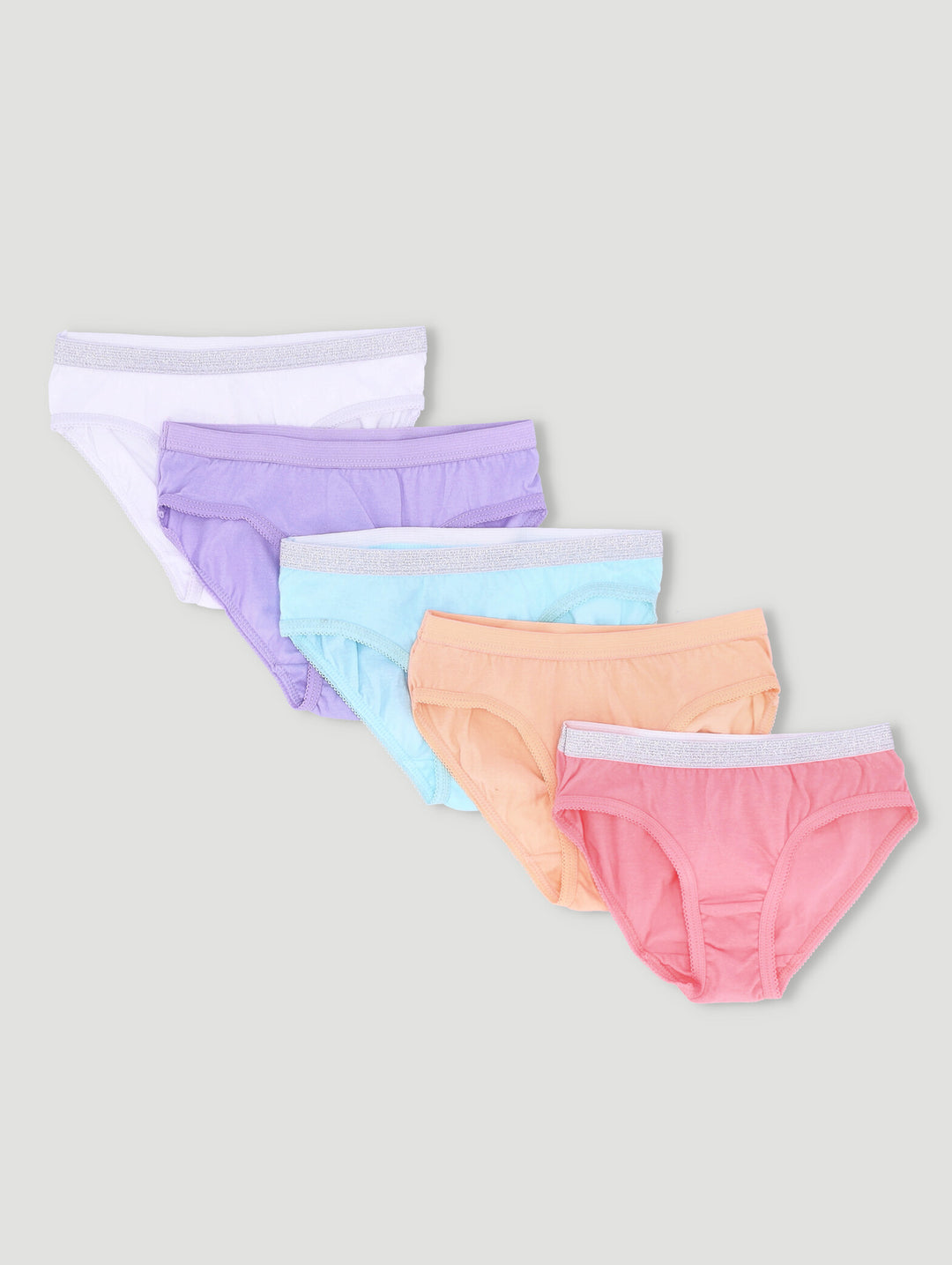 Pre-Girls 5 Pack Plain Panties