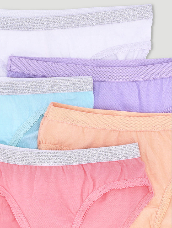 Pre-Girls 5 Pack Plain Panties