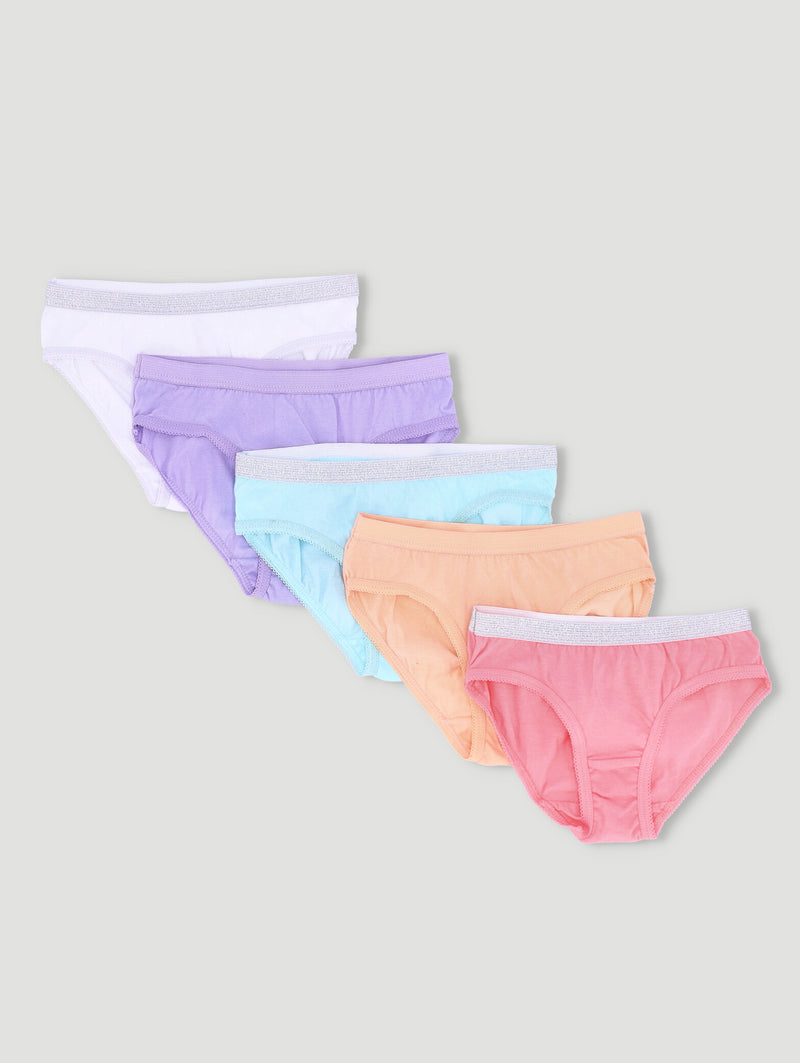Pre-Girls 5 Pack Plain Panties