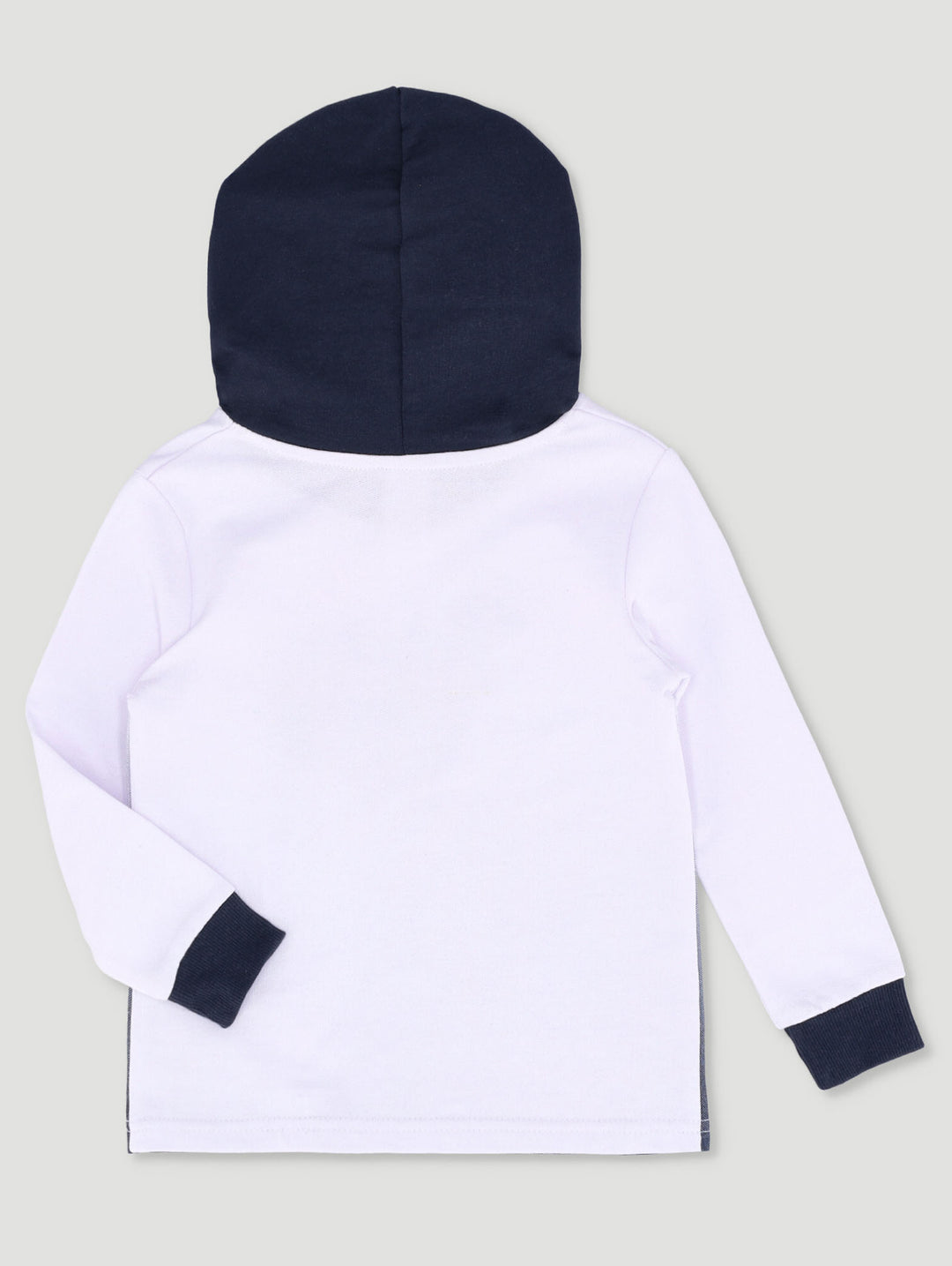 Pre-Boys Urban Ombre Hoody - Navy/White