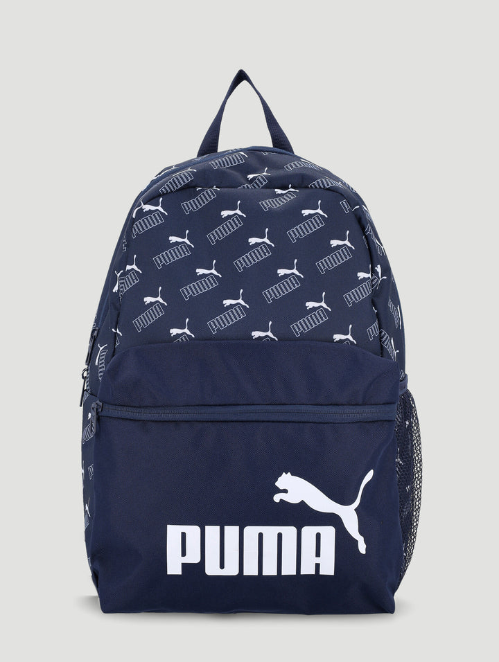 Print Backpack - Navy