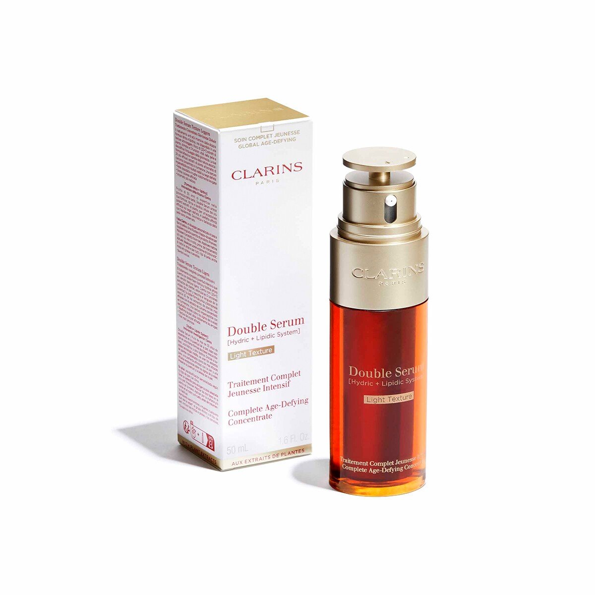 CLARINS Double Serum 50ml ライトテクスチャー Double Serum Light Texture – Edgars