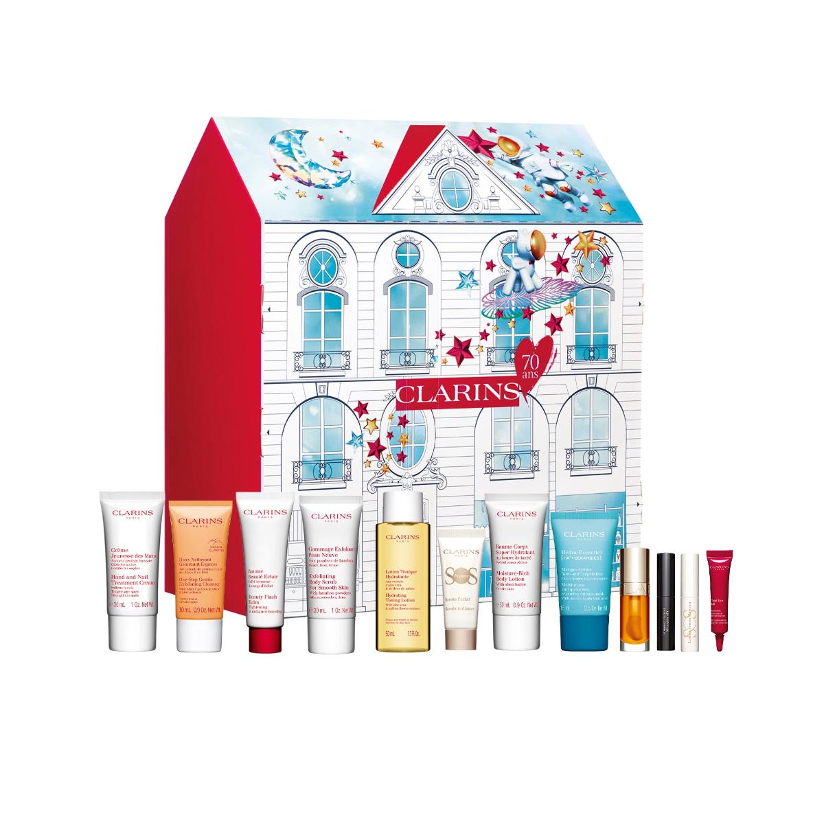 CLARINS アドベントカレンダー 2024 Ladies Clarins 12 Piece Advent Calender – Edgars
