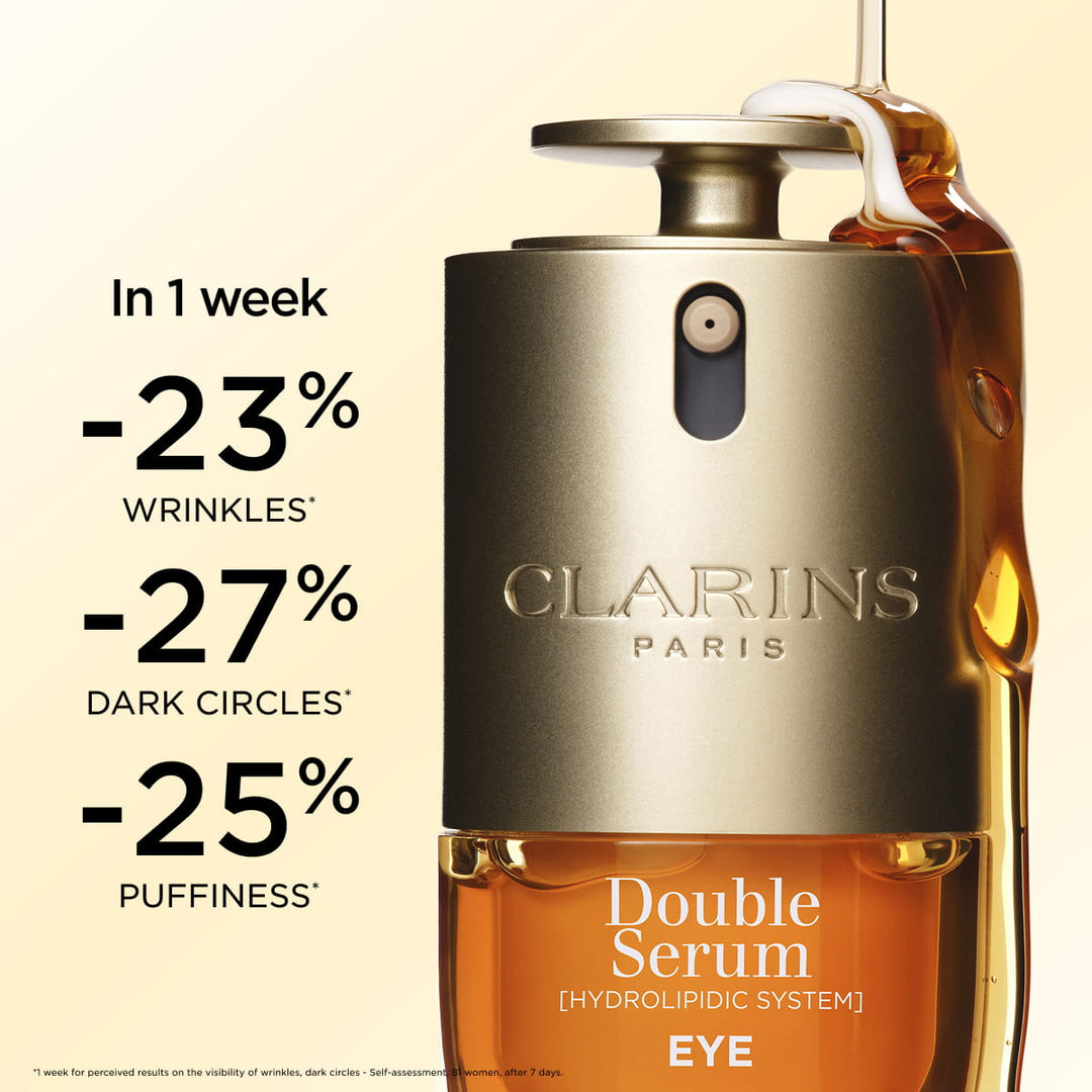 DOUBLE SERUM® Eye Brightening + Depuffing Anti-Aging Concentrate