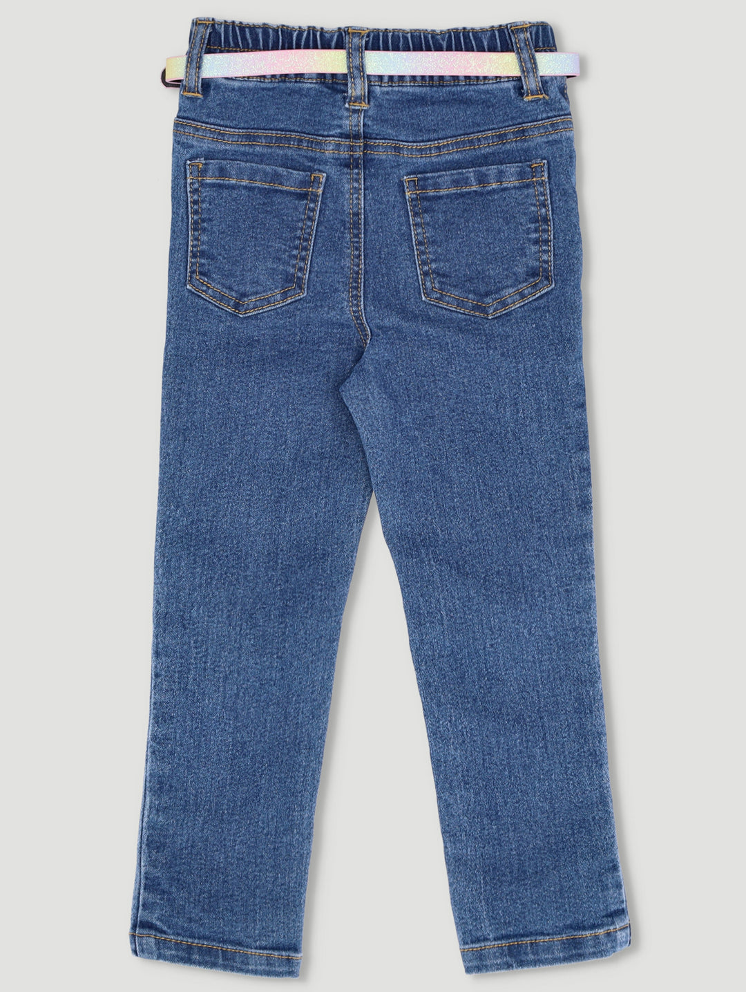 Pre-Girls Core Denim Belt - Dark Blue