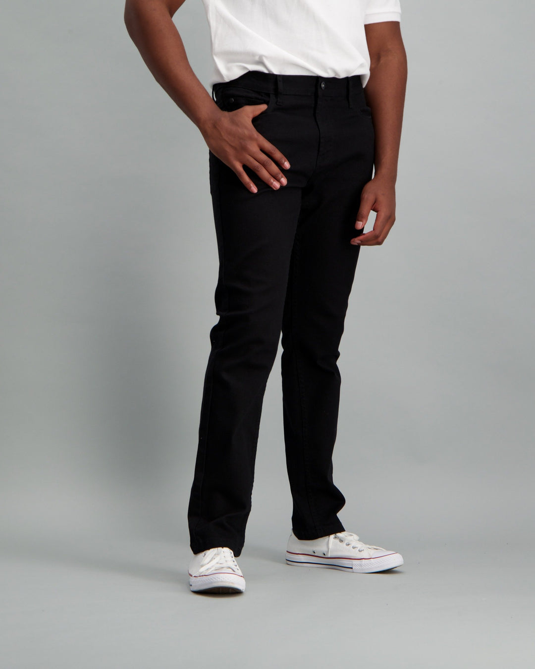 Men's Dark Blue Slim Stretch Denim Jean