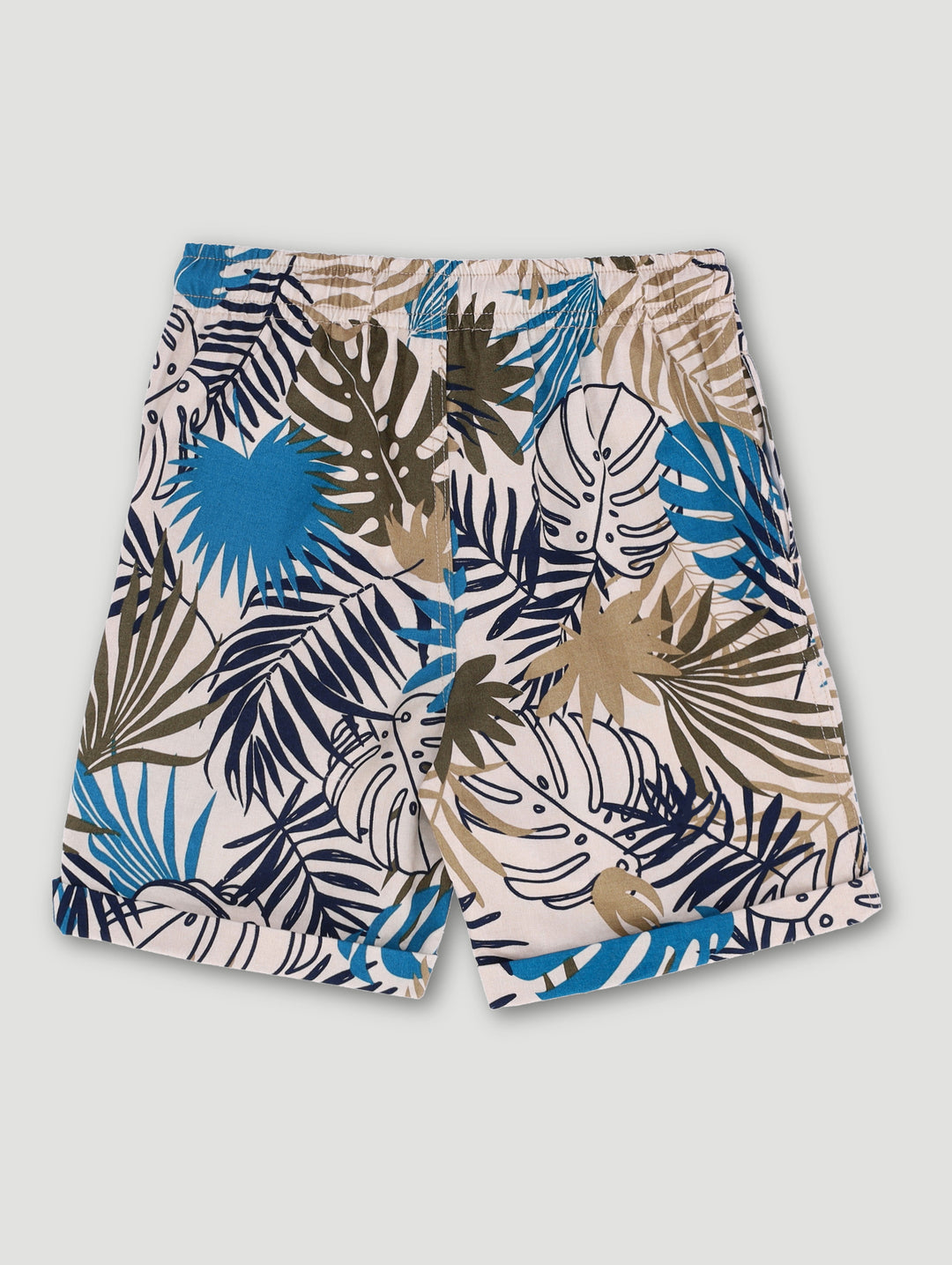 Pre-Boys Leaf Short - Stone