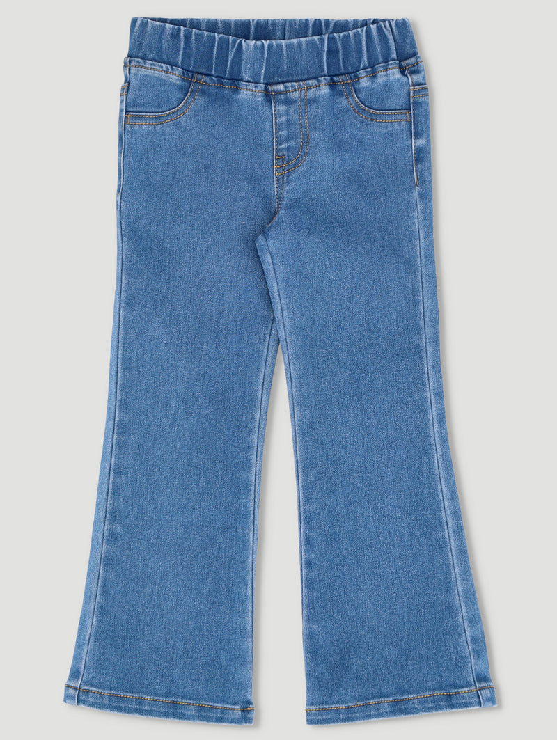 Pre-Girls Core Flare Leg Jegging  - Dark Blue