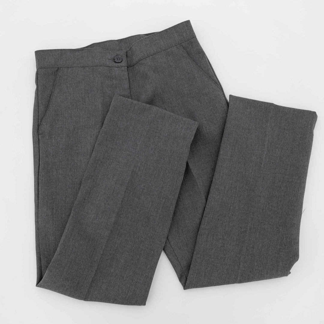 Girls School Pant - Grey