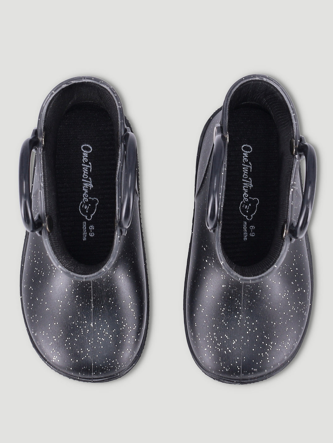 Baby Boys Space Print Gum Boot - Navy