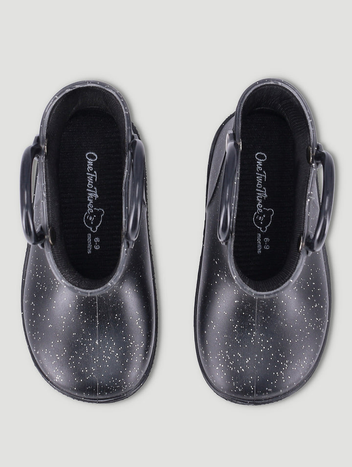 Baby Boys Space Print Gum Boot - Navy