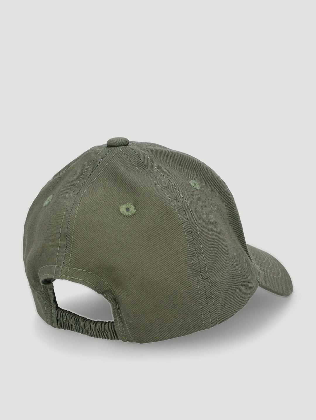 Baby Boys Dino Embroidered Peak Hat Olive – Edgars