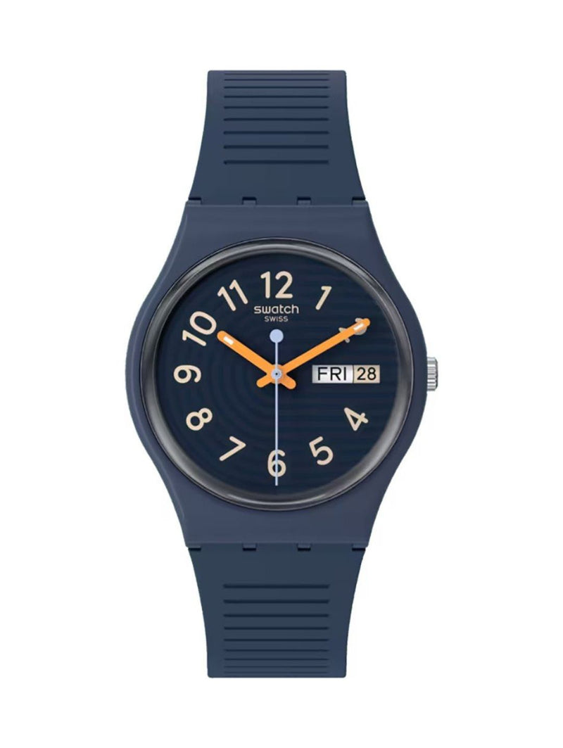 Trendy Lines At Night Watch - Blue
