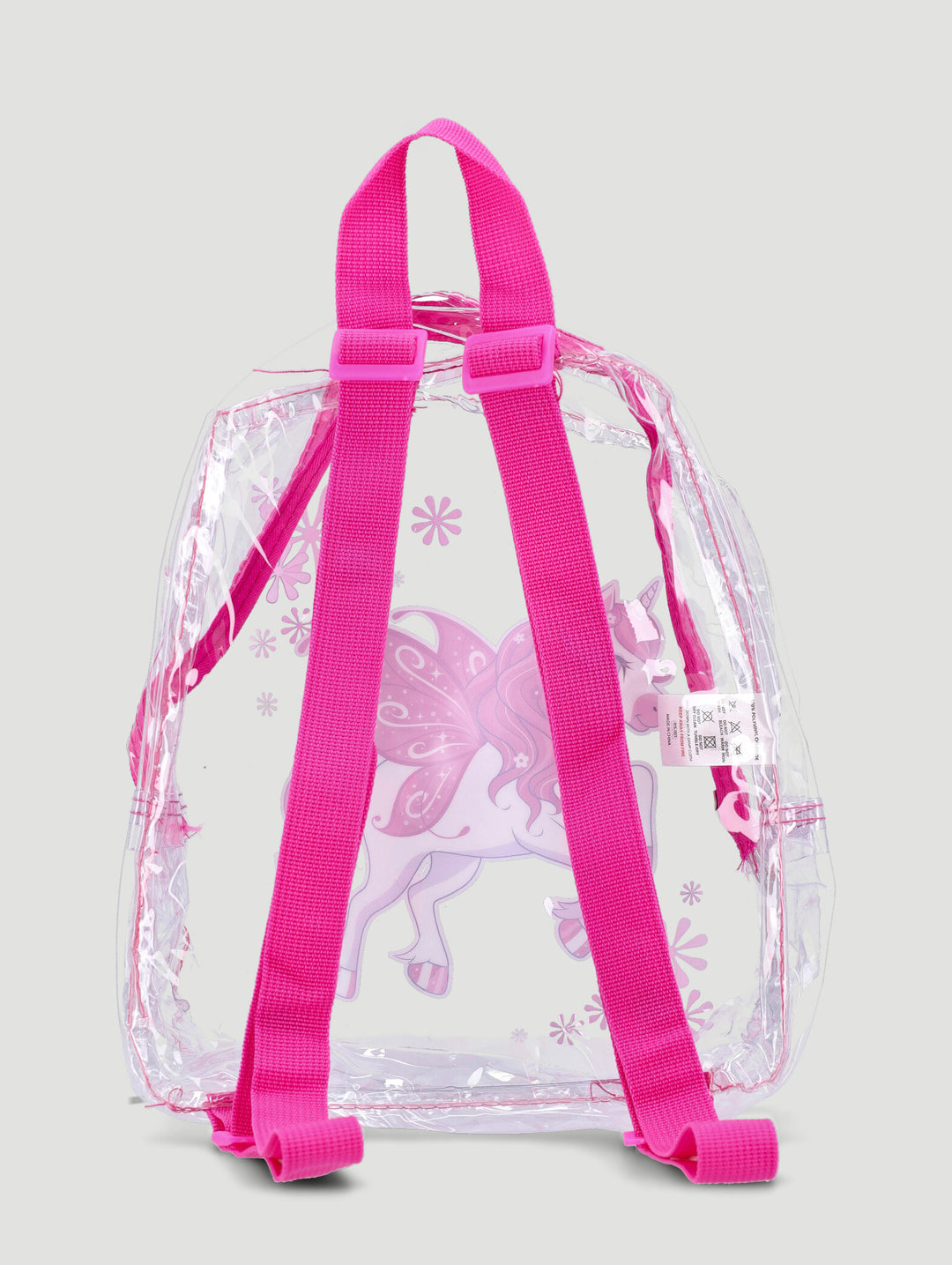Pre-Girls Unicorn Mini Backpack - Clear