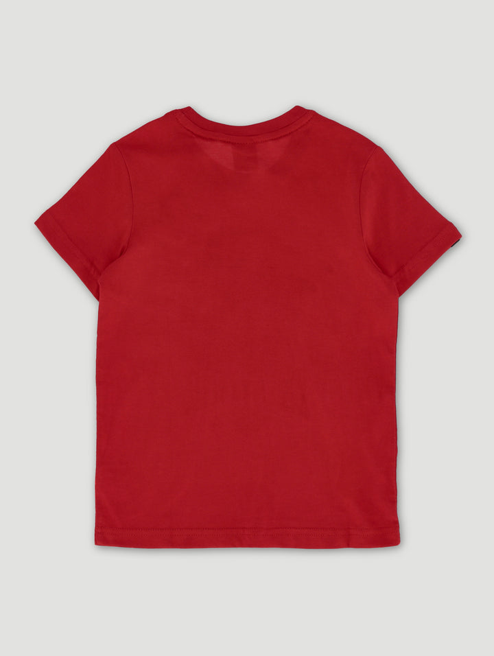 Pre-Boys Eagle Print Tee - Red
