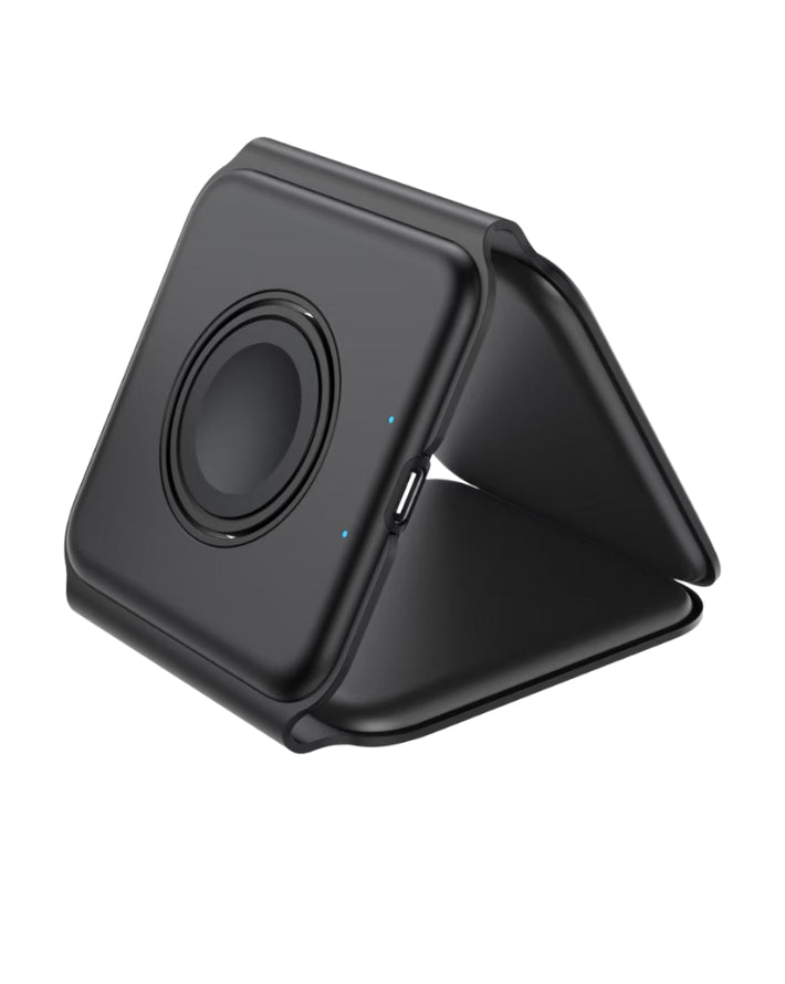 Moov 3 in 1 Foldable Wireless Charger - Black
