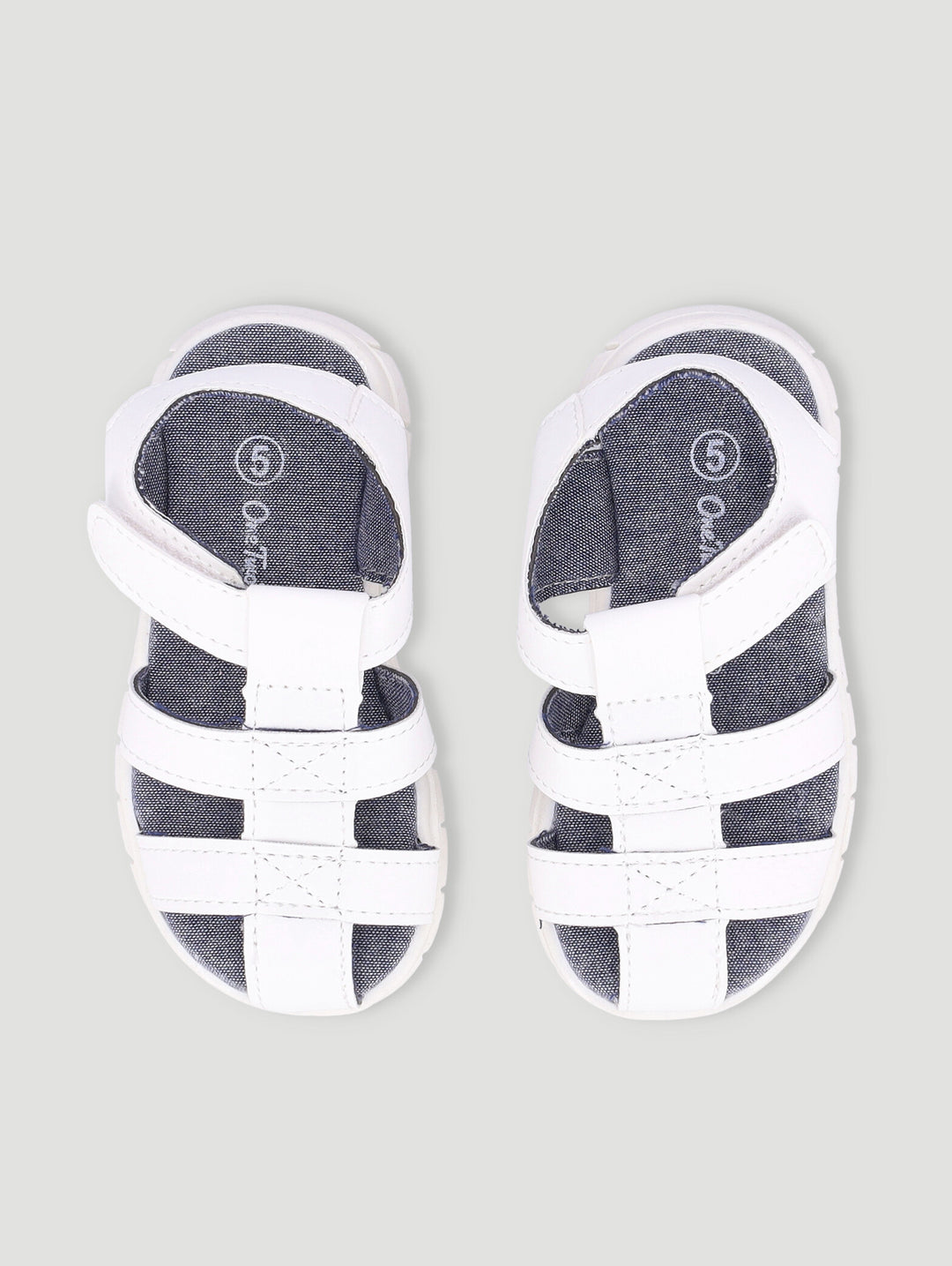 Baby Boys Fisherman Sandal - White