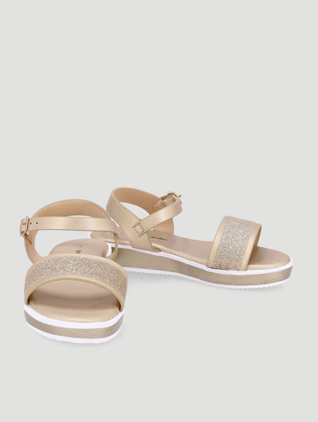 Girls Scarlett Open Sandal - Gold