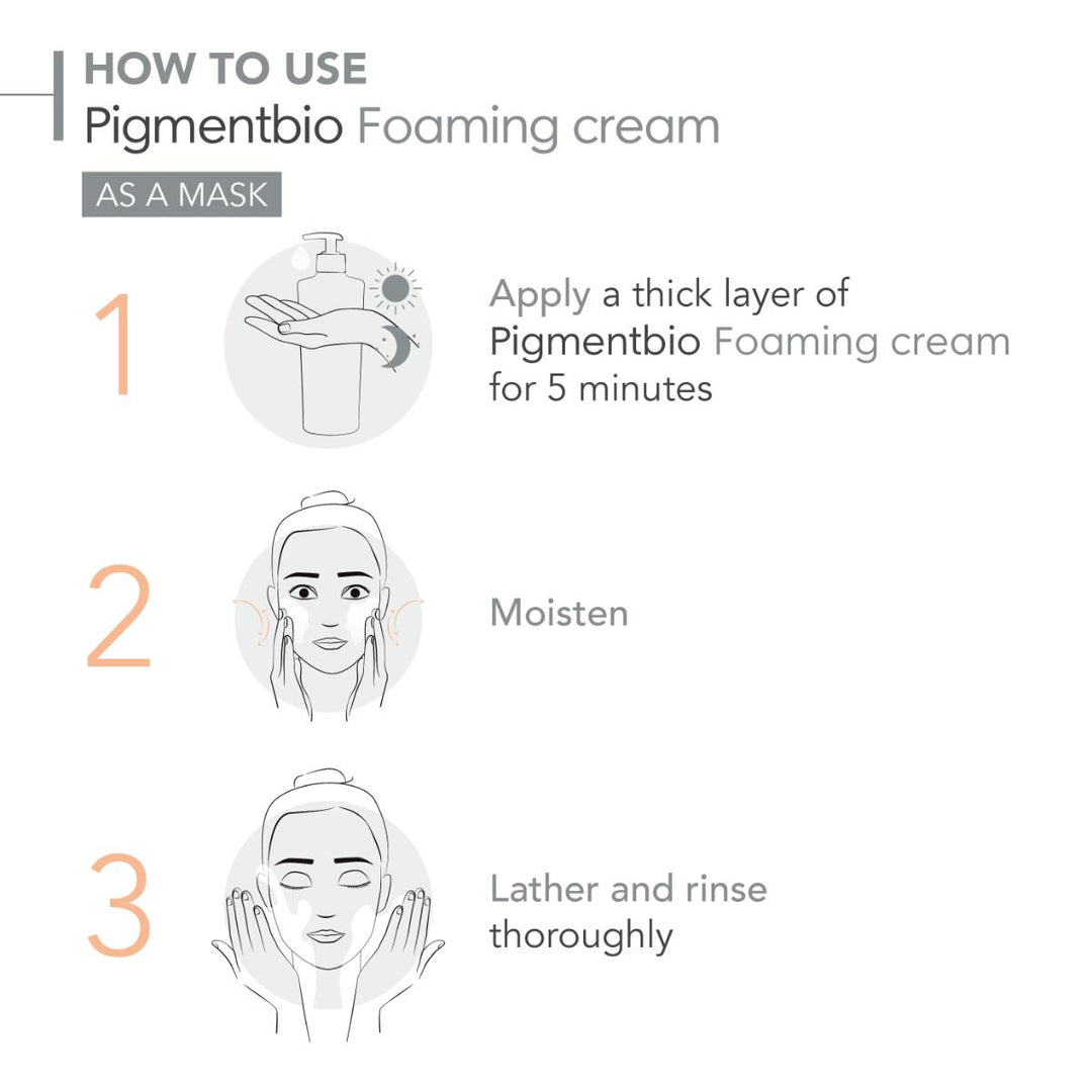Pigmentbio Foaming Cream Brightening Cleanser