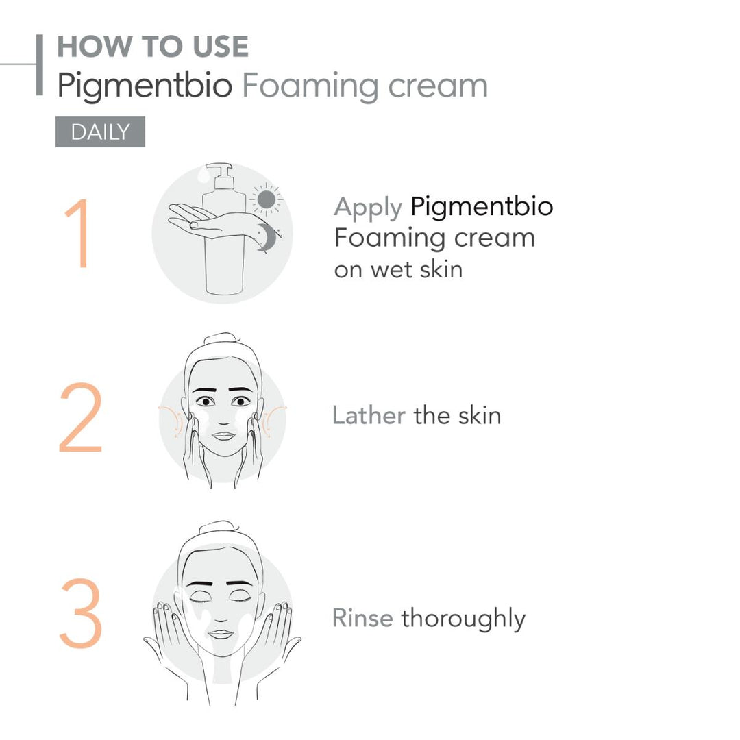 Pigmentbio Foaming Cream Brightening Cleanser