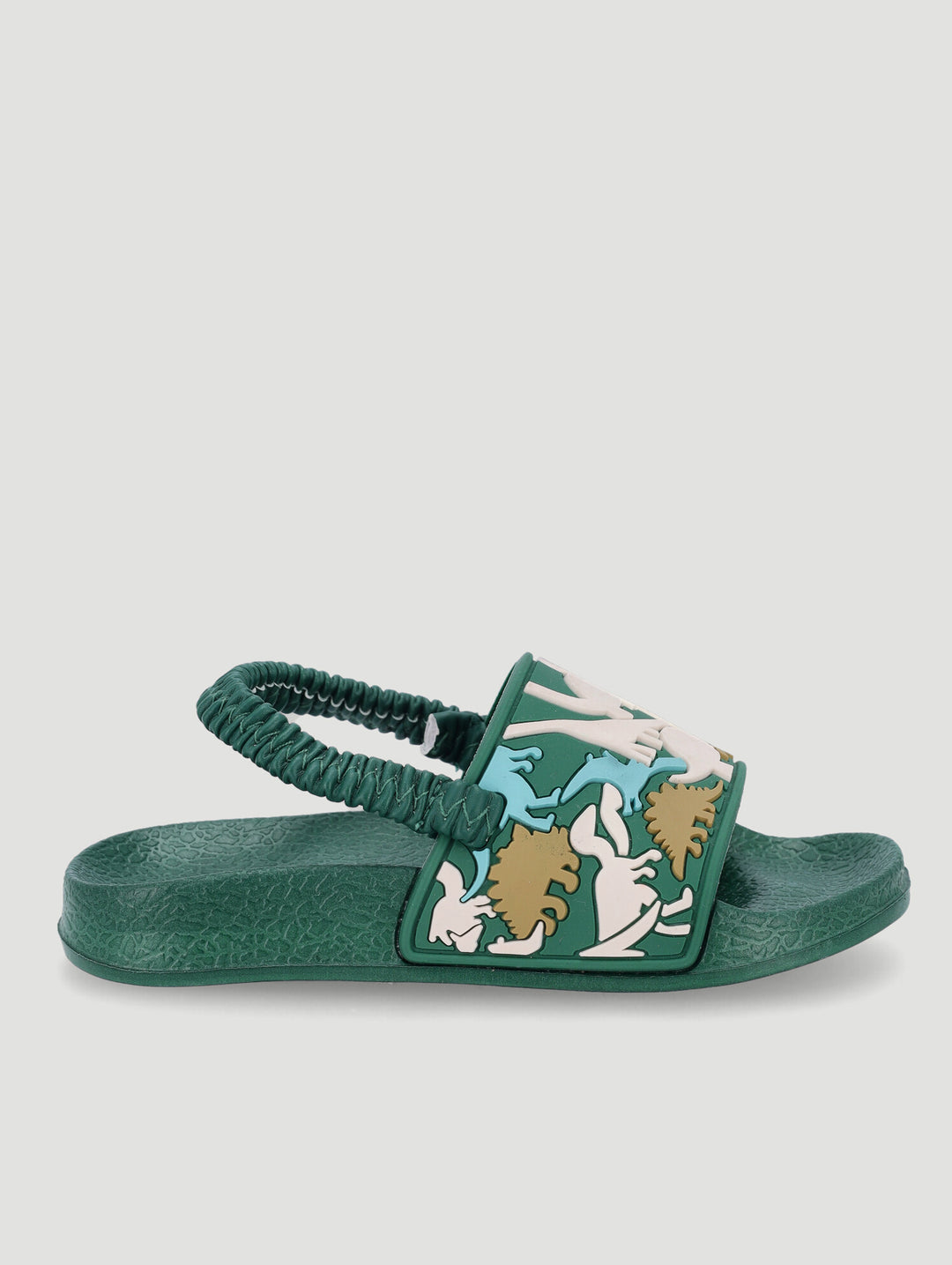 Baby Boys Dino Slide Slip On - Green