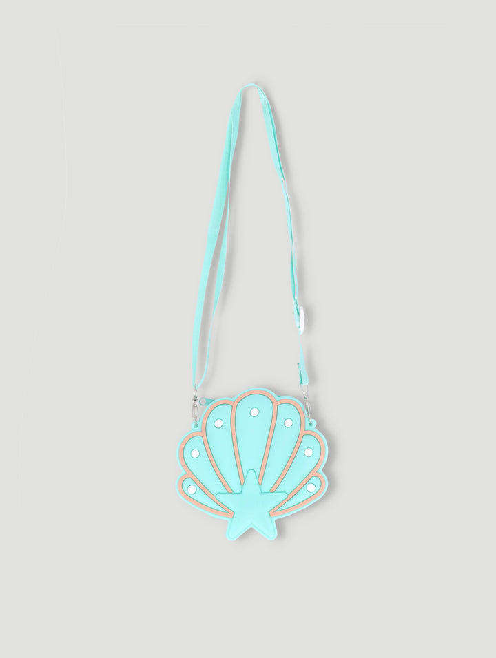 Girls Shell Pop It Sling Bag - Blue
