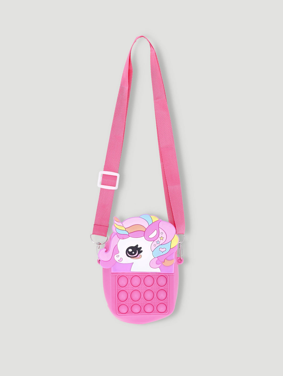 Pre-Girls Unicorn Pop It Sling Bag - Pink