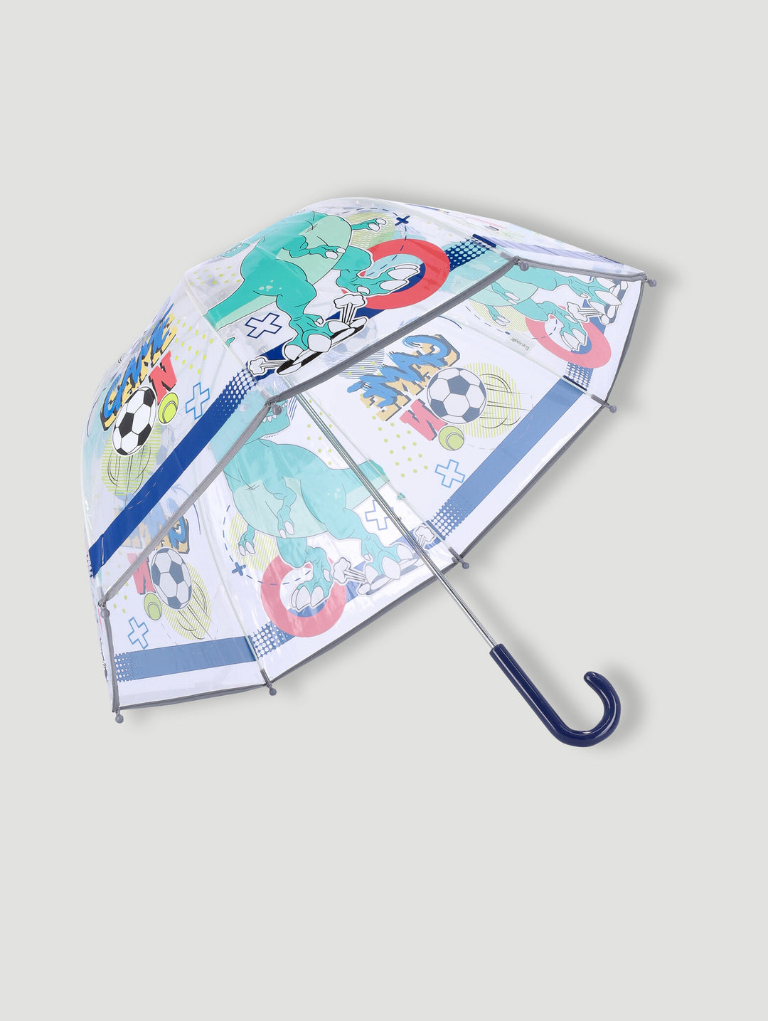 Pre-Boys Dino Soccer Umbrella - Green