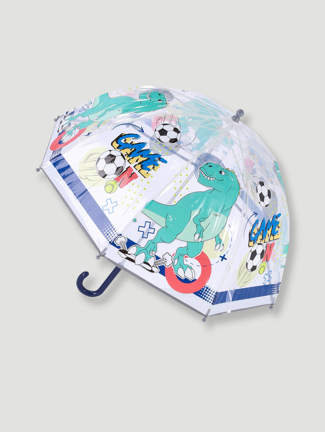 Pre-Boys Dino Soccer Umbrella - Green