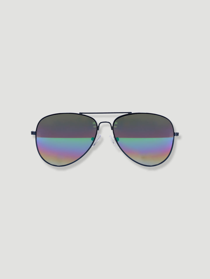 Pre-Boys Retro Metal Aviators - Navy