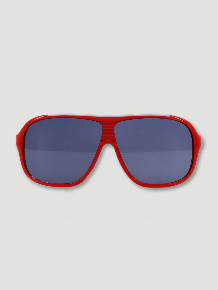 Pre-Boys Red Retro Carreira Sunglasses - Red