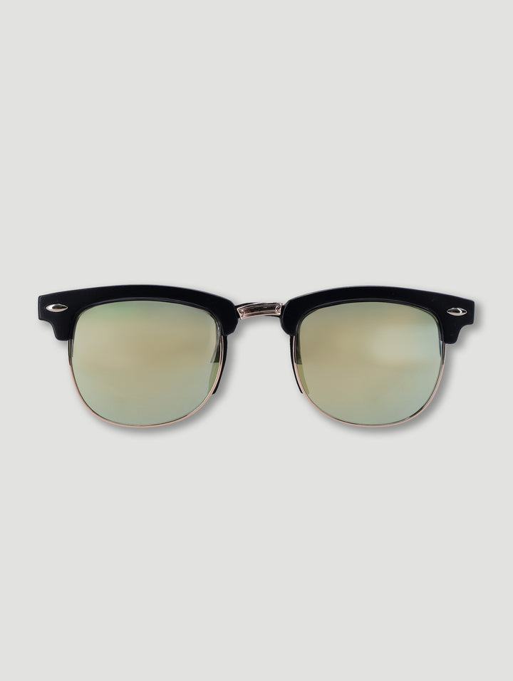 Pre-Boys Club Master Gold/Matt Black Sunnies - Black