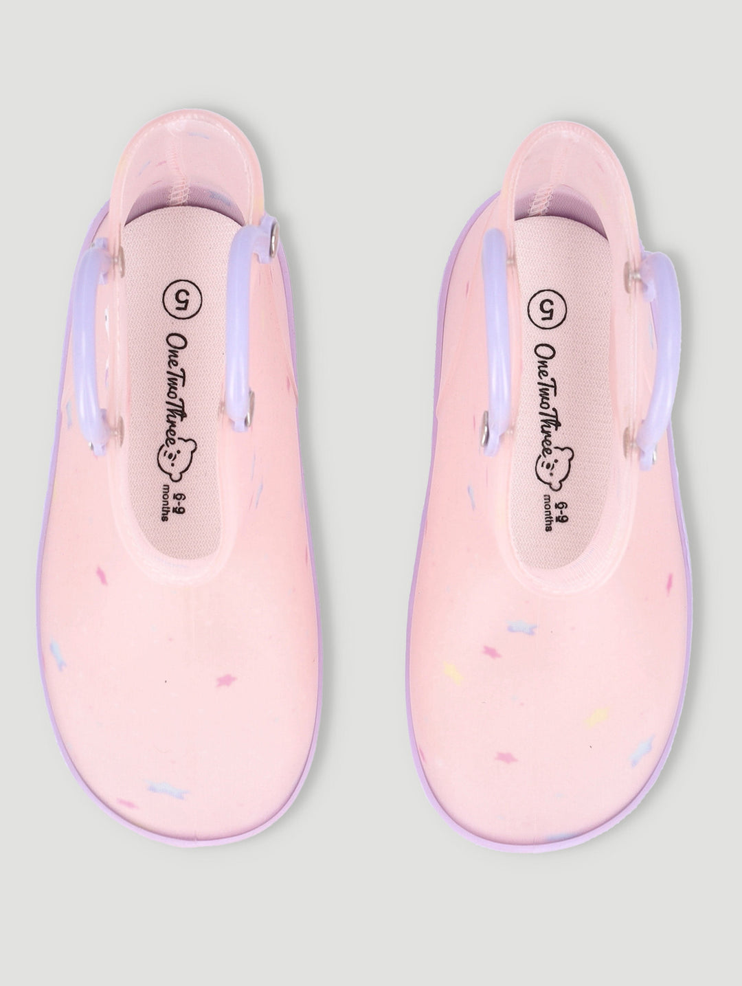 Baby Girls Unicorn Rainboots - Pink