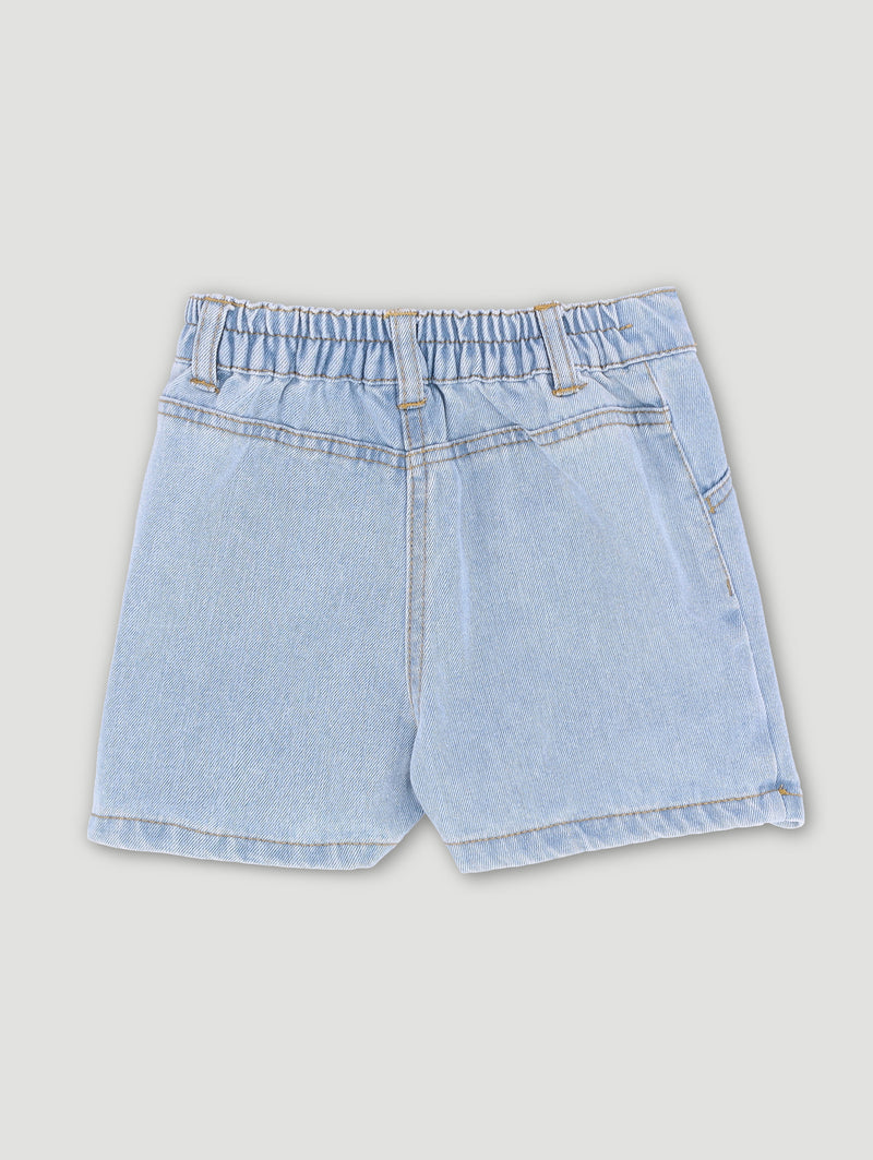 Pre-Girls Denim Skort - Light Blue