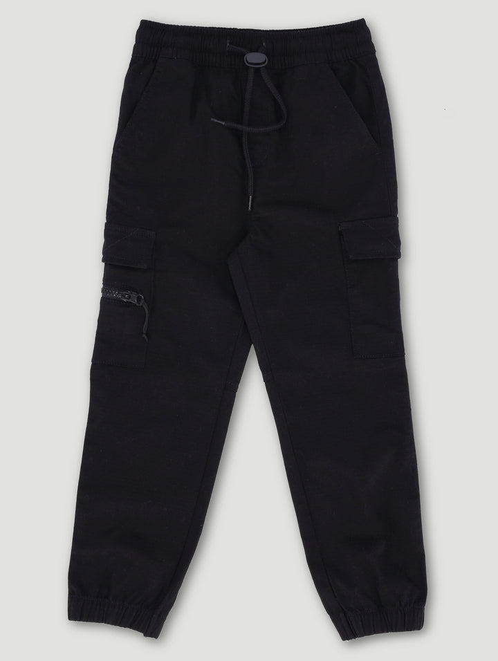 Pre-Boys Ripstop Jogger - Black