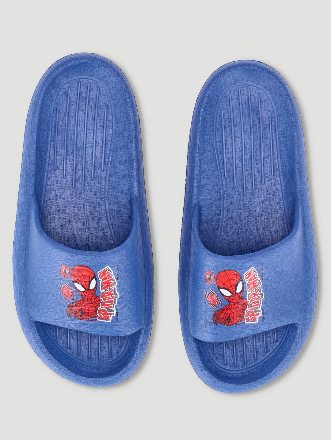 Pre-Boys Spider Man Cabin Slide - Navy