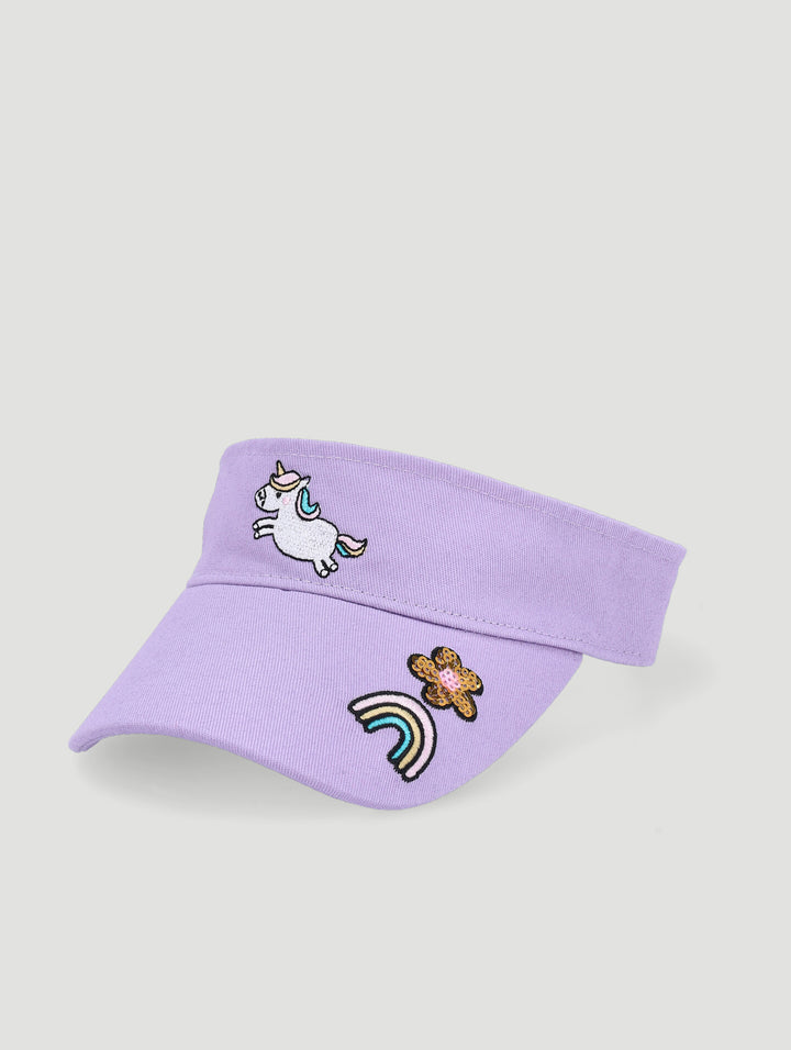 Pre-Girls Unicorn Visor - Multi