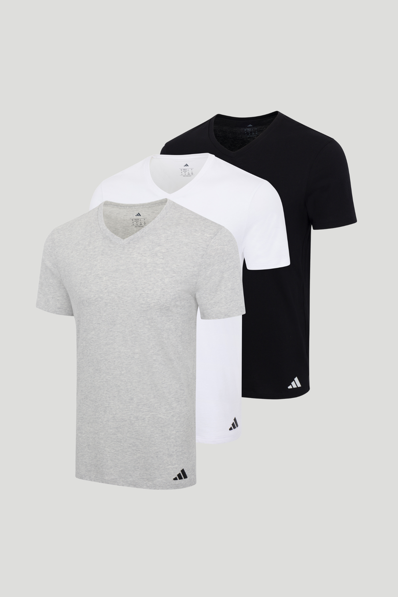 3 Pack Loose Fit Active Core Cotton Tee - Multi