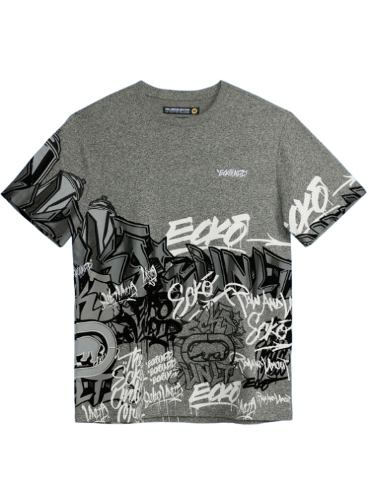 Heritage Graffiti Tee - Grey