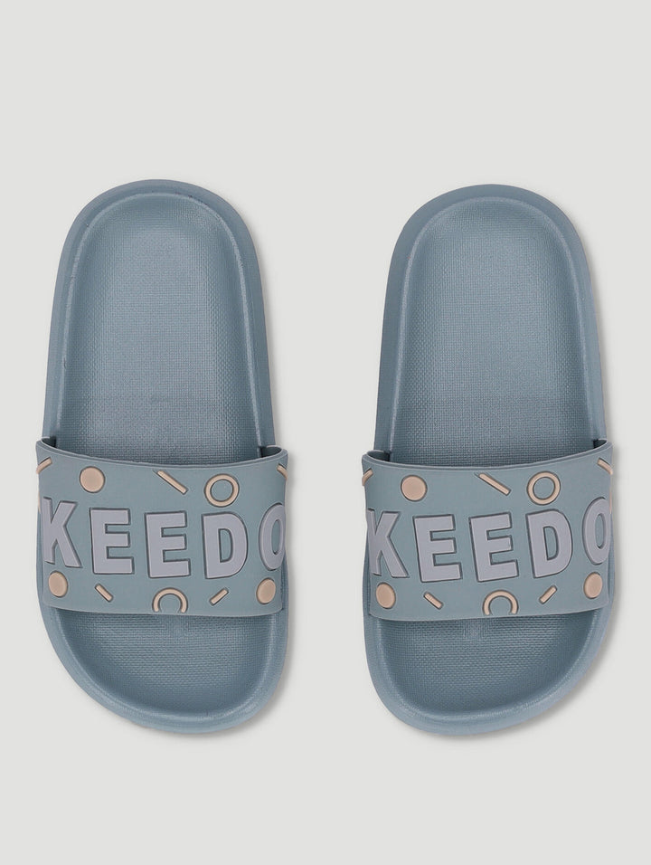 Keedo Boys Pool Slides - Sage