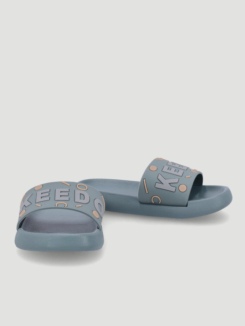 Keedo Boys Pool Slides - Sage